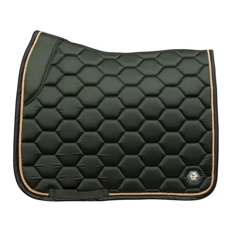 Coldstream Marygold Dressage Saddle Pad - Fern Green
